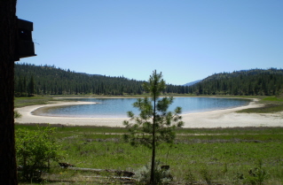 View of Mahoney Lake from the south end, White Lake Trail 2010-06.
